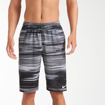 below the knee swim trunks