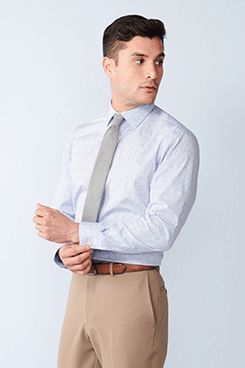 mens white dress shirt no pocket
