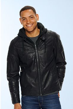 mens fall jacket with hood