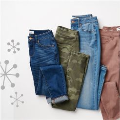 kohls womens sonoma skinny jeans