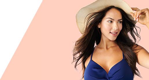 kohls plus bathing suits