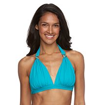 Halter swim top