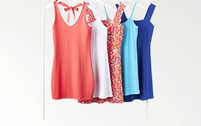 Dresses for women and juniors.