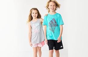 Adidas clothing for the family.