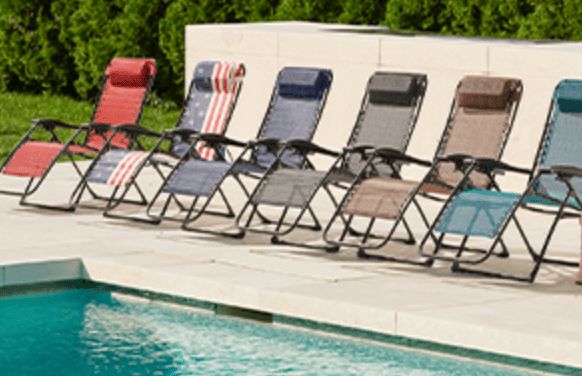 Sonoma Goods For Life antigravity patio chairs.