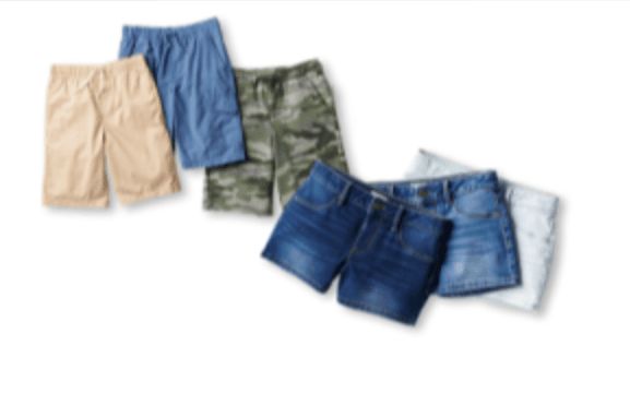 Shorts for kids 7-20.